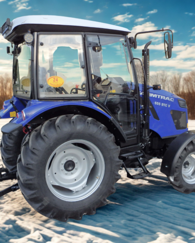 Farmtrac 555DTc V zimą