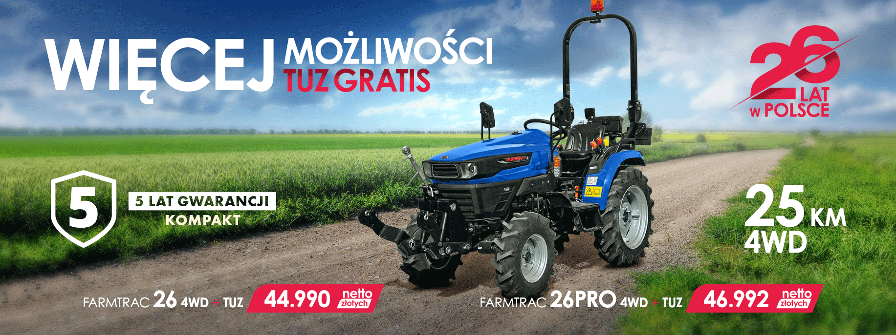 Kompakty z TUZ  za DARMO